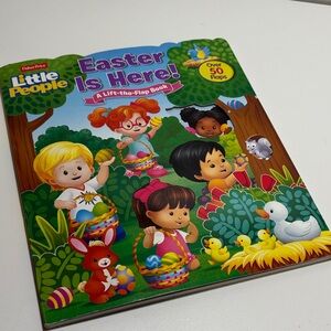 Fisher-Price Little People Easter Is Here! Lift-the-Flap Book